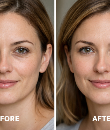 Eye Bag Removal Before and After